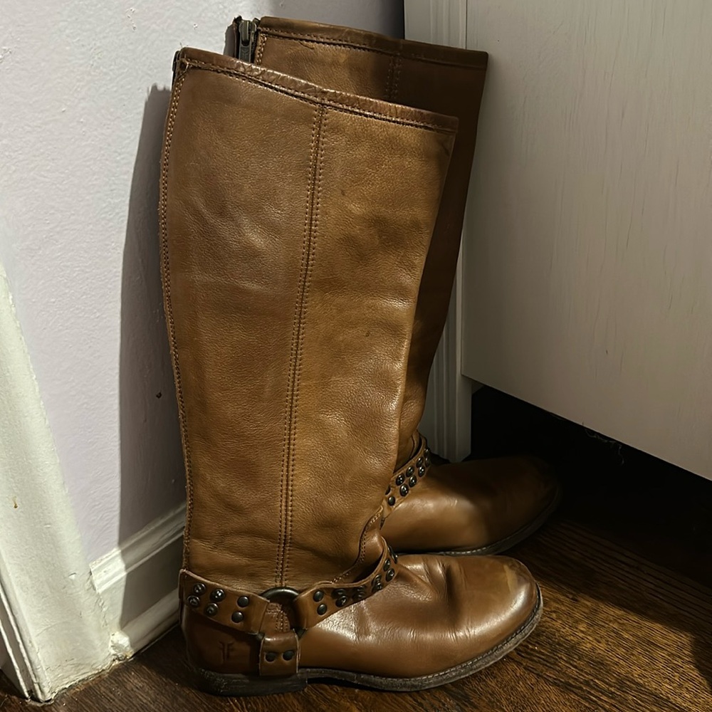 Frye Studded Boots